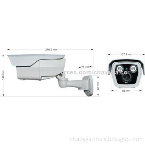 ONVIF H.264 HD 960P 50m IR long range IP66 weatherproof CCTV IP camera